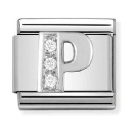 Nomination Composable Classic Charm | Letter P | Sterling Silver