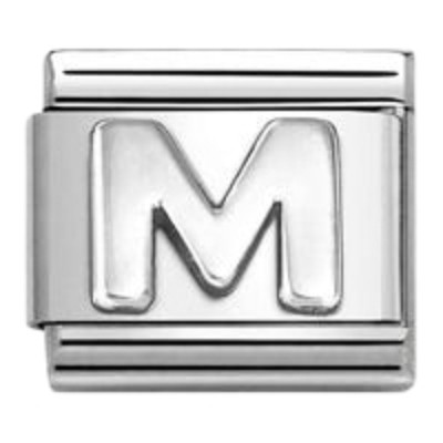 Nomination Composable Classic Charm | Letter M | Sterling Silver