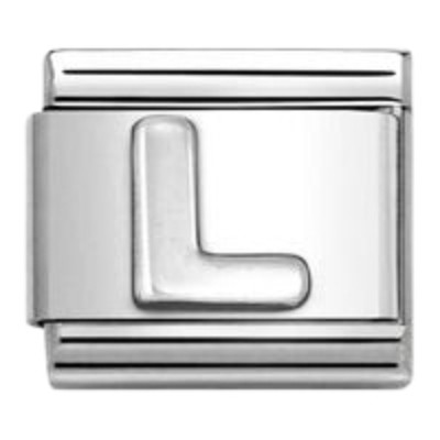 Nomination Composable Classic Charm | Letter L | Sterling Silver