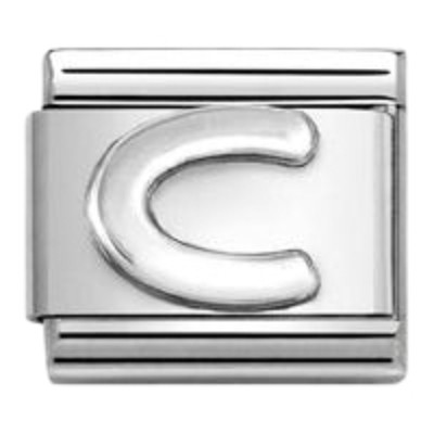 Nomination Composable Classic Charm | Letter C | Sterling Silver