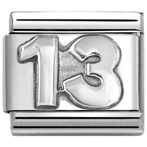 Nomination Composable Classic OXIDIZED SYMBOLS Charm | Silver | 13