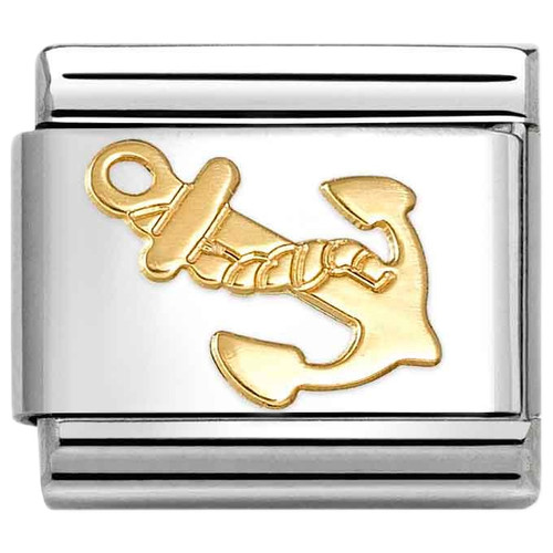 Nomination Composable Classic Charm | Gold Anchor