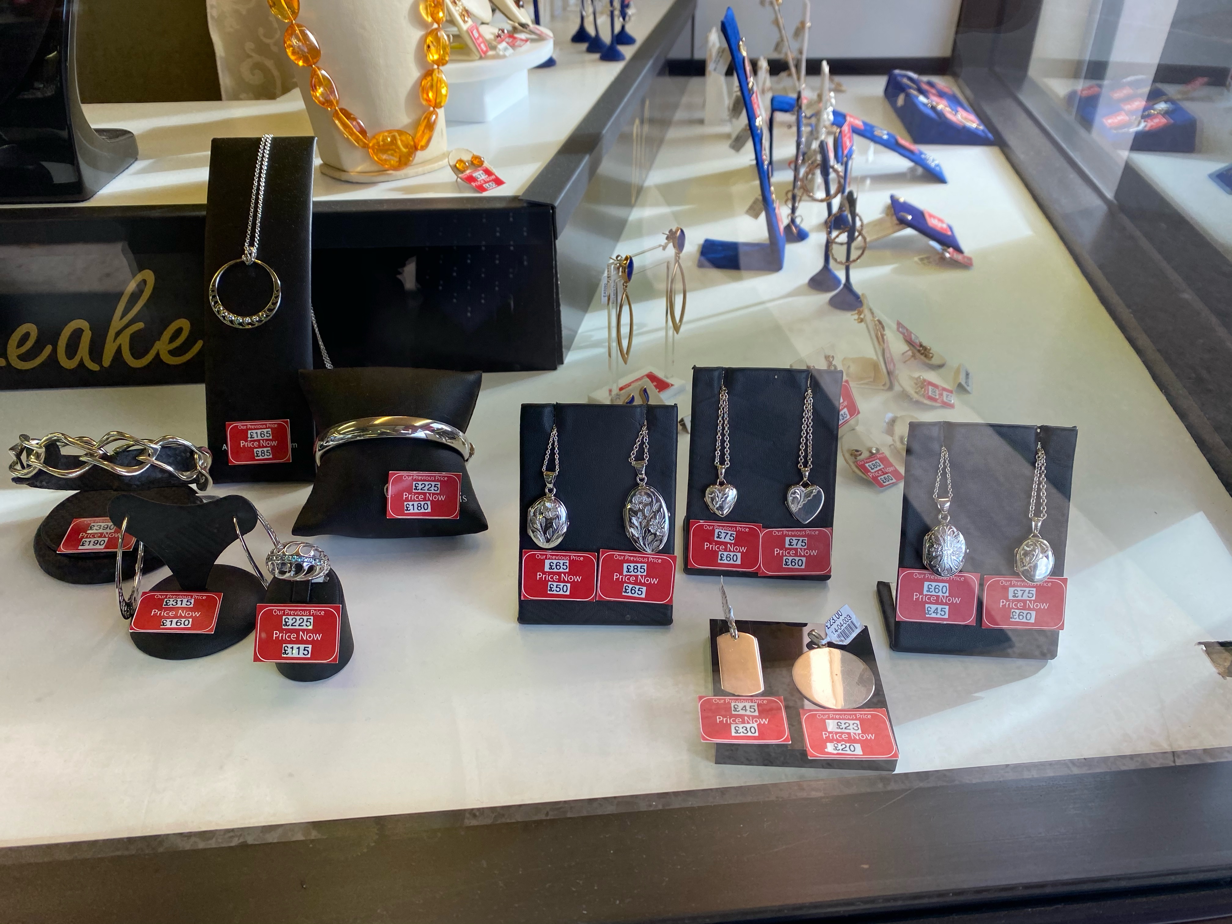 Jewellery In store