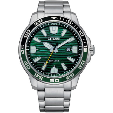 citizen automatic green dial