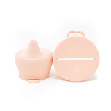 Silicone Lid Set - Dusty Pink