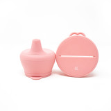 Silicone Lid Set - Dusty Rose
