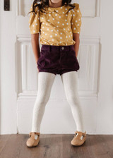 Little Stocking Co Cable Knit Tights