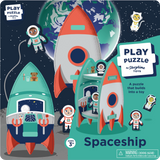 3D Play Puzzle Set - Spaceship
