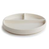 Mushie Suction Plate -  Ivory
