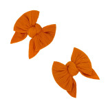2 Pack Baby DEB Clips - Pumpkin Orange