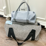 Medium Duffle Bag - Grey Chambray