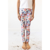 Keep Growing Floral Toddler Leggings