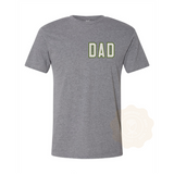 Dad Color Block + Matching Kids Tee