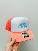 Kids Graphic Trucker Hat - Livin' On Lake Time