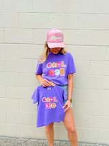 Cool Mom Retro Purple Tee