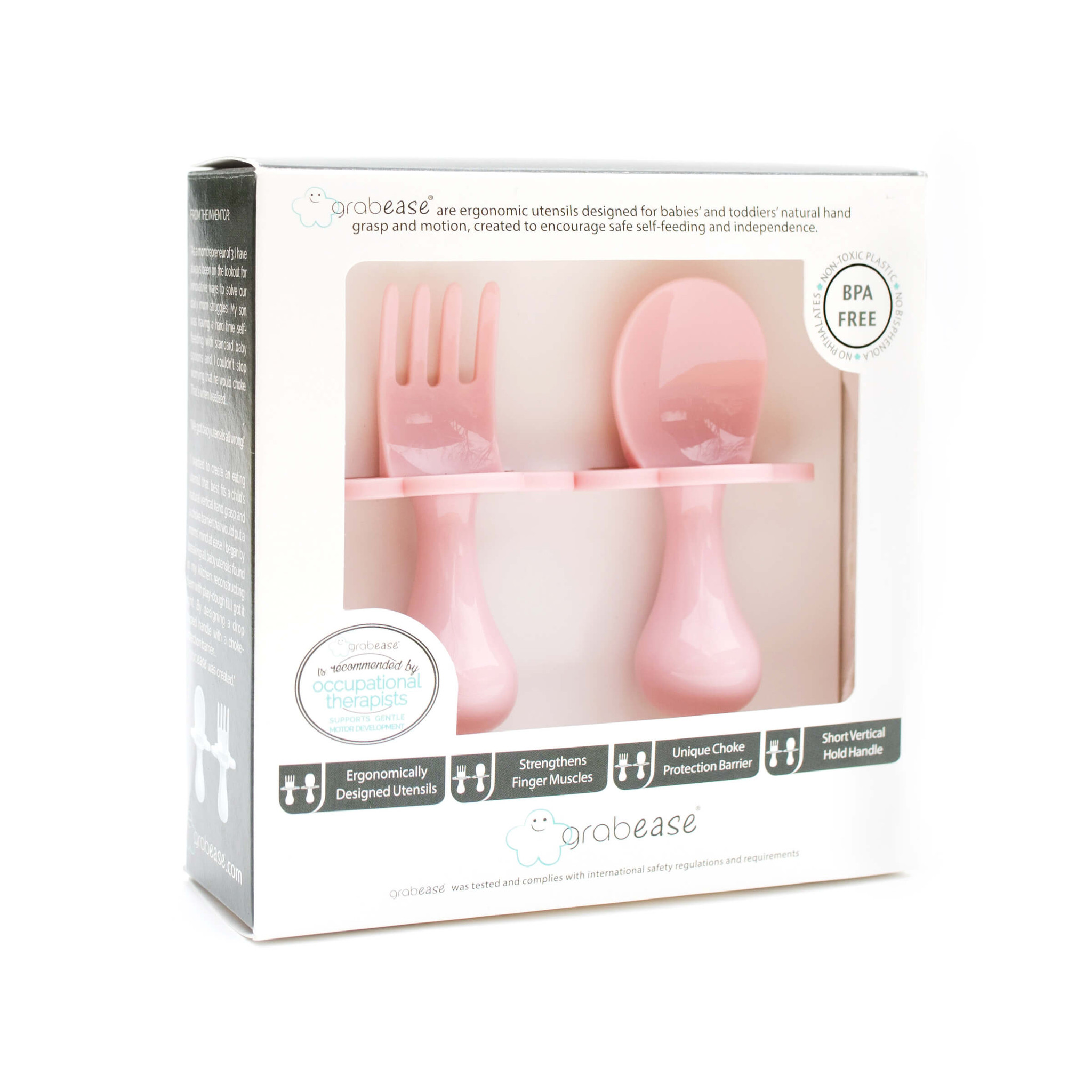 Grabease Utensil Set - Blush