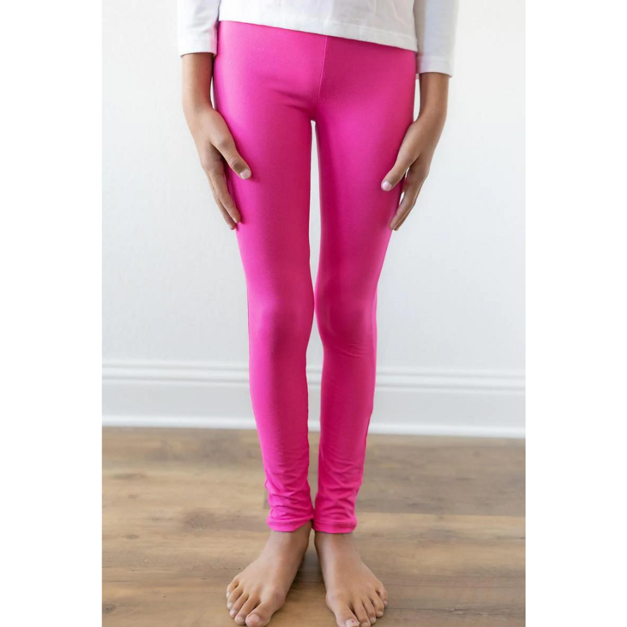 Hot Pink Toddler Leggings