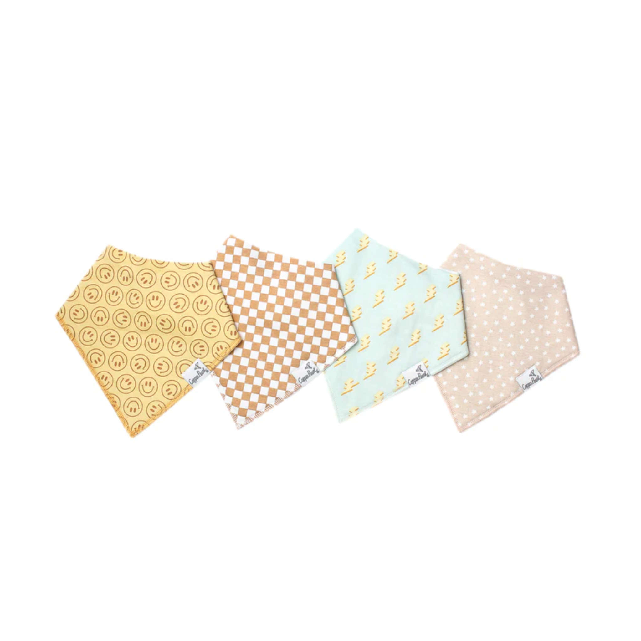 Copper Pearl Bandana Bib Set - Vance