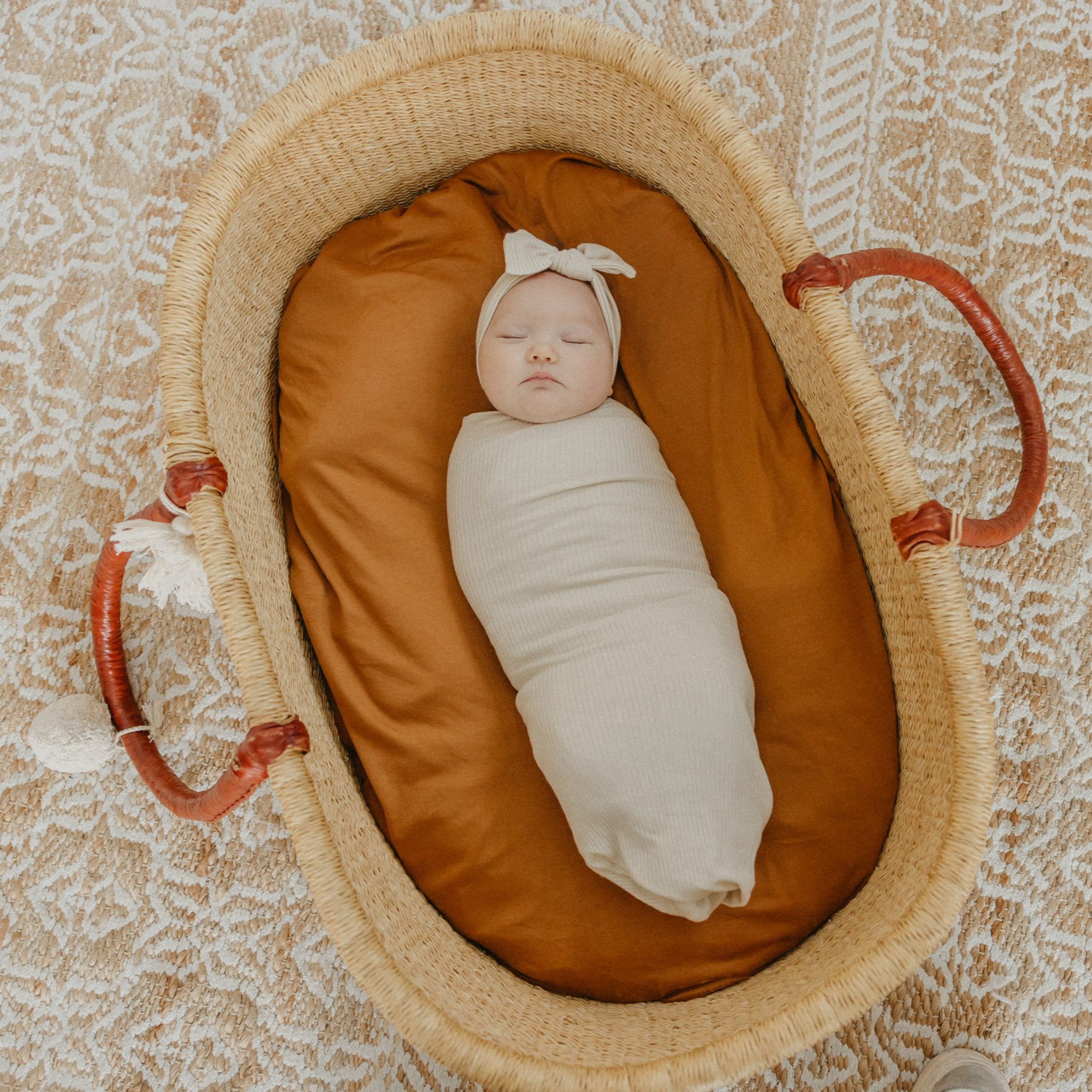 Copper Pearl Swaddle -  Moonstone