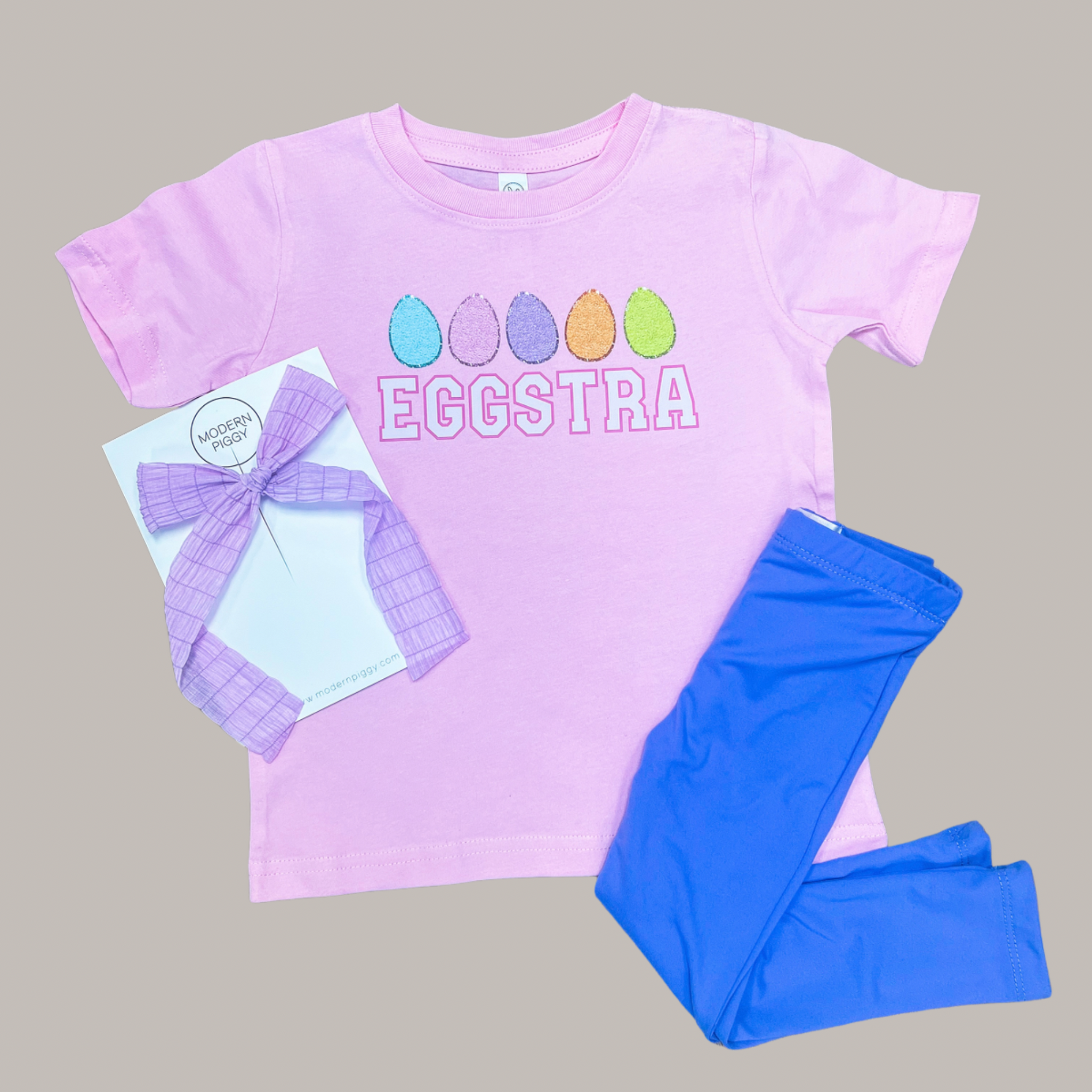 KIDS Eggstra Faux Chenille Tee