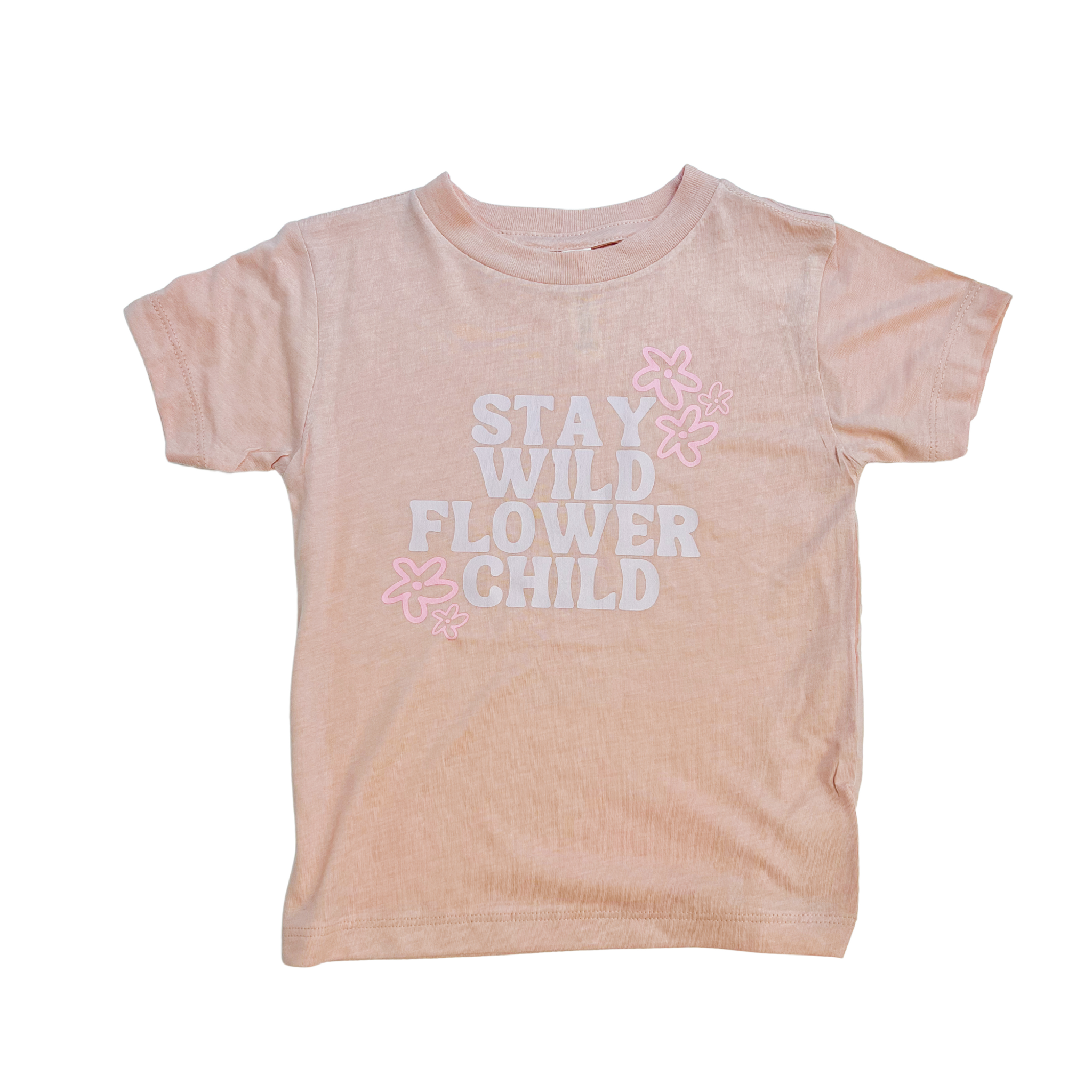 Stay Wild Flower Child Toddler Tee