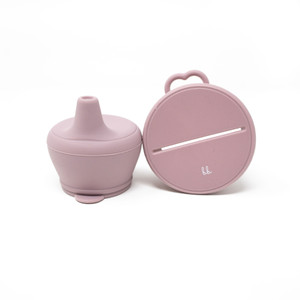 Silicone Lid Set - Mauve