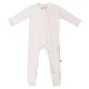 Kyte Baby Zipper Footie - Cloud