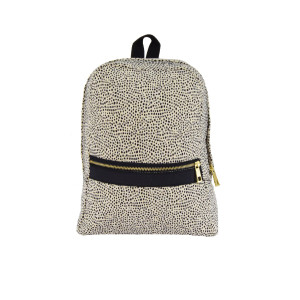Small Backpack - Cheetah Seersucker