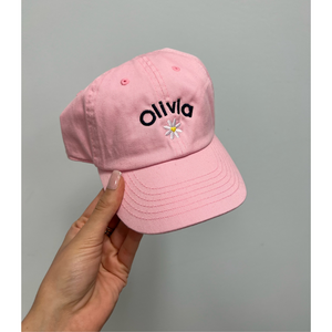 Light Pink Personalized Kids Hat