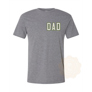 Dad Color Block + Matching Kids Tee