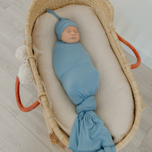 Copper Pearl Swaddle -  Atlantic