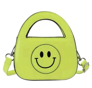 Neon Smiley Face Girls Purse | Multiple Colors