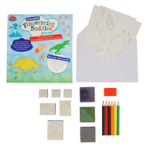 Dino Fingerprint Buddies Book