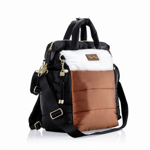 Dream Convertible Backpack Diaper Bag - Coffee & Cream