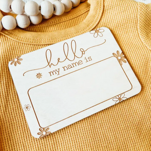 Daisy Birth Announcement Sign