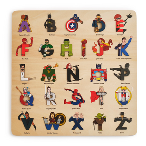 Legends Alphabet Board Puzzle