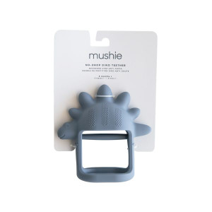 Mushie No-Drop Teether - Dino