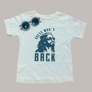 KIDS Guess Who's Back Natural Tee