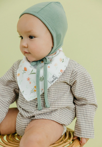 Copper Pearl Bandana Bib Set - Goosie