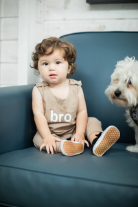 Bro Brown Tank Romper