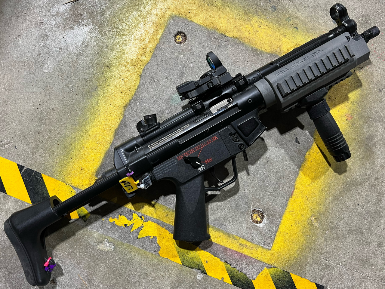 G&G MP5 Rail GG-MP5-R - Stampede Airsoft