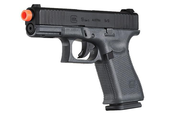 Elite Force GLOCK 19 GEN5 Gas Blowback Pistol, Tungsten Grey