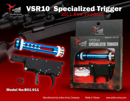 Action Army VSR-10 Specialized "ZERO" Trigger Set (TM VSR10, JG Bar 10, HFC VSR11)  B01-011