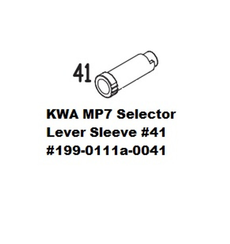 KWA MP7 Selector Lever Sleeve #41 199-0111a-0041