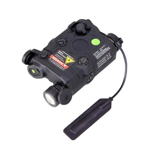 Bravo P15 250 Lumen Flashlight w/ Green Laser and Pressure Pad