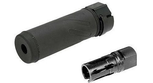 Atlas Custom Works SOCOM556 Mini CQB CCW Aluminum Suppressor w/ Flash Hider, Type B  ACW-139-B