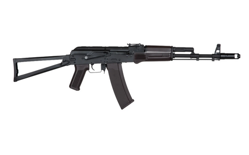 Specna Arms SA-J74 CORE AK47 Carbine Replica w/ Folding Open Triangle Stock, PLUM