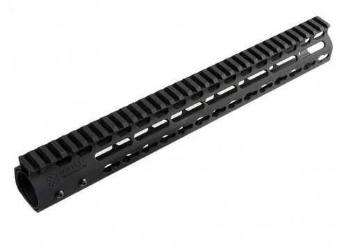 Madbull Noveske 13.5" NSR Keymod RIS Handguard, Black