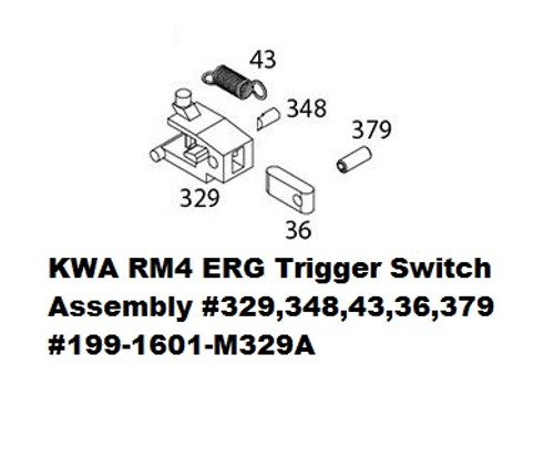KWA ERG Trigger Switch #329A 199-1601-M329A