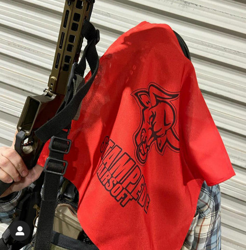 Stampede BRANDED Dead Rag w/ Caribiner Clip and Velco Stampede BRANDED Dead Rag w/ Caribiner Clip and Velco